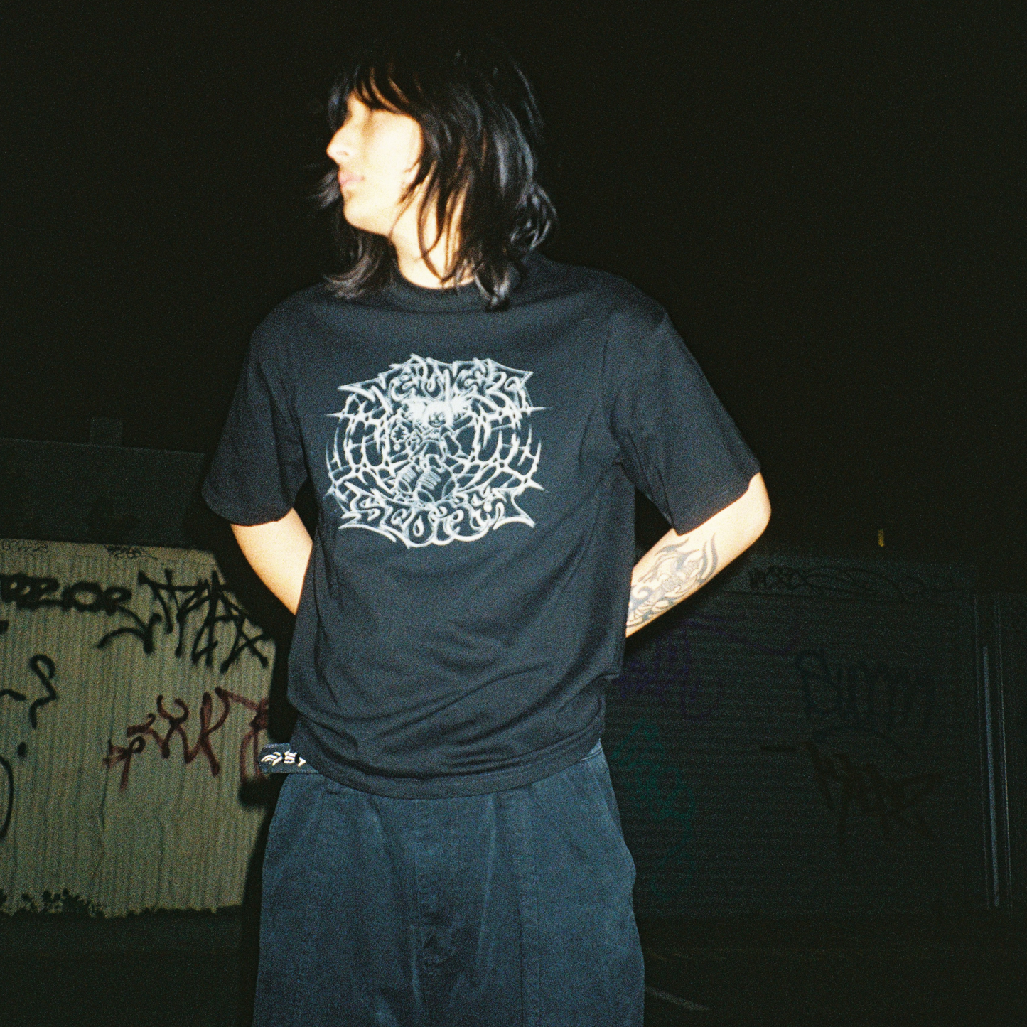 CENZO T-SHIRT - BLACK
