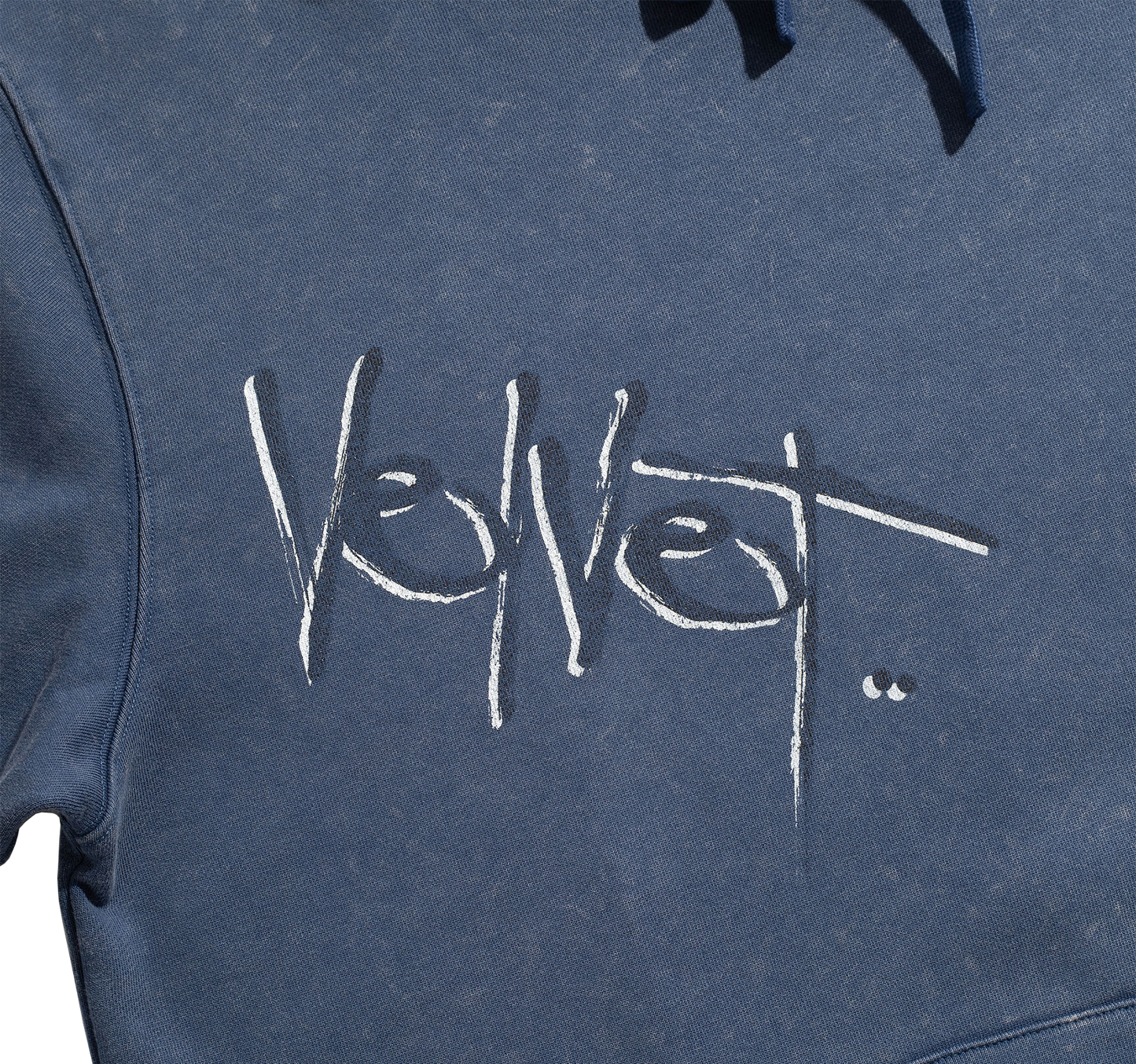 PAINT HOODIE - WASHED BLUE