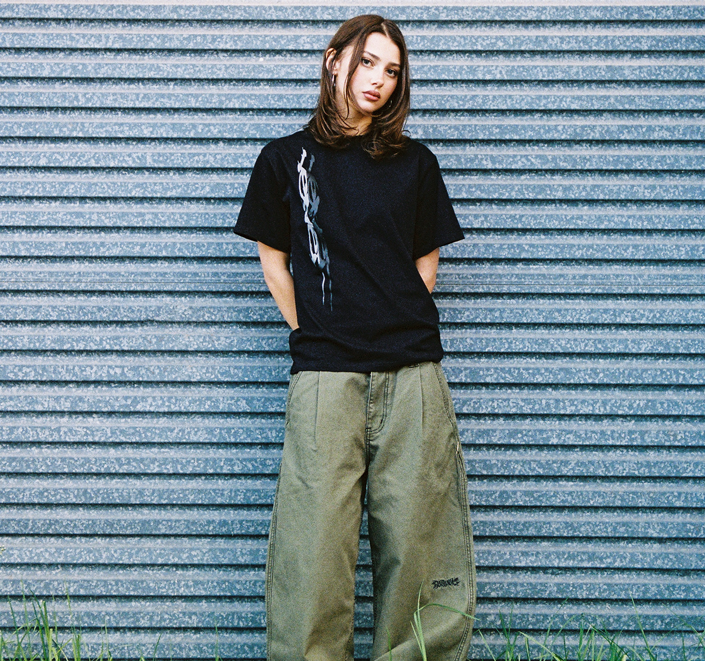 SMUDGE T-SHIRT - BLACK