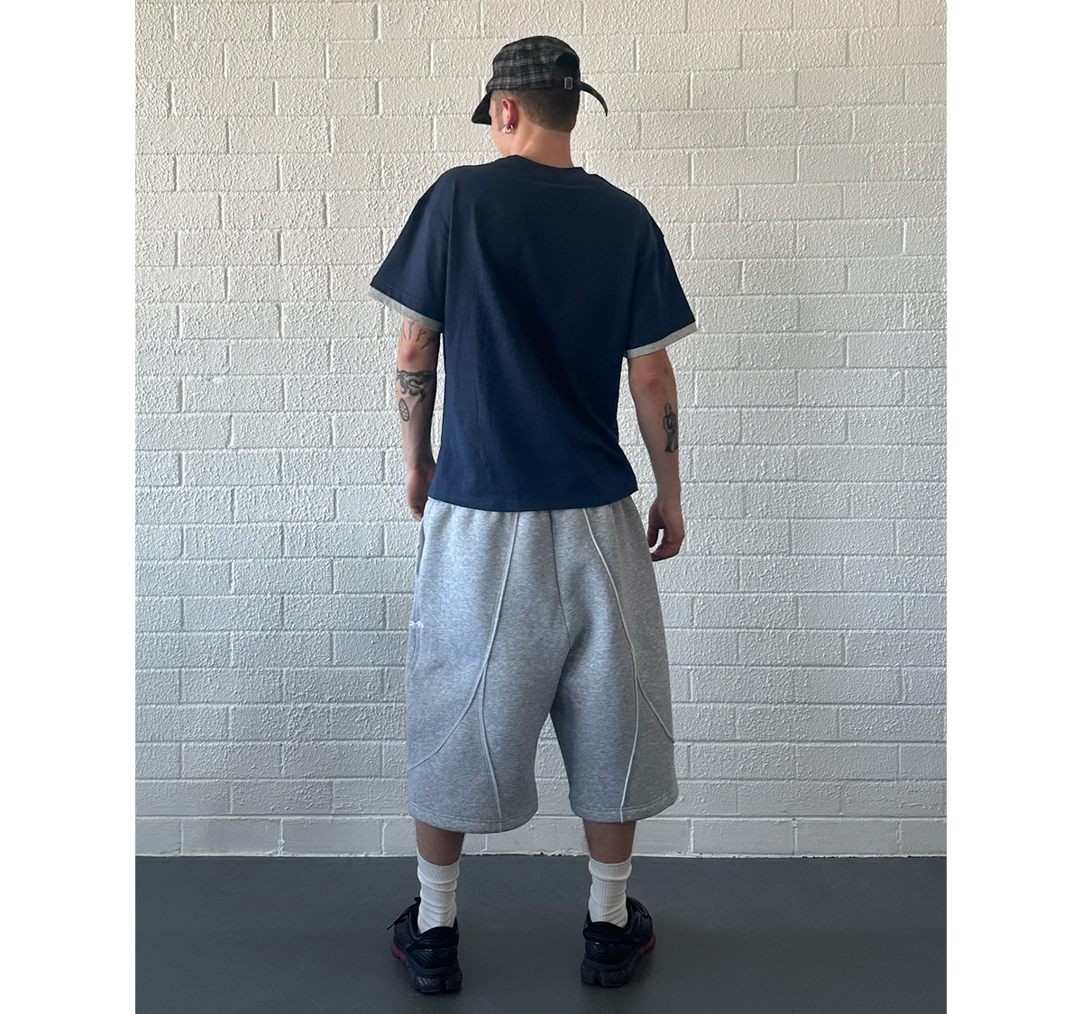 CARVE SHORTS - HEATHER GREY