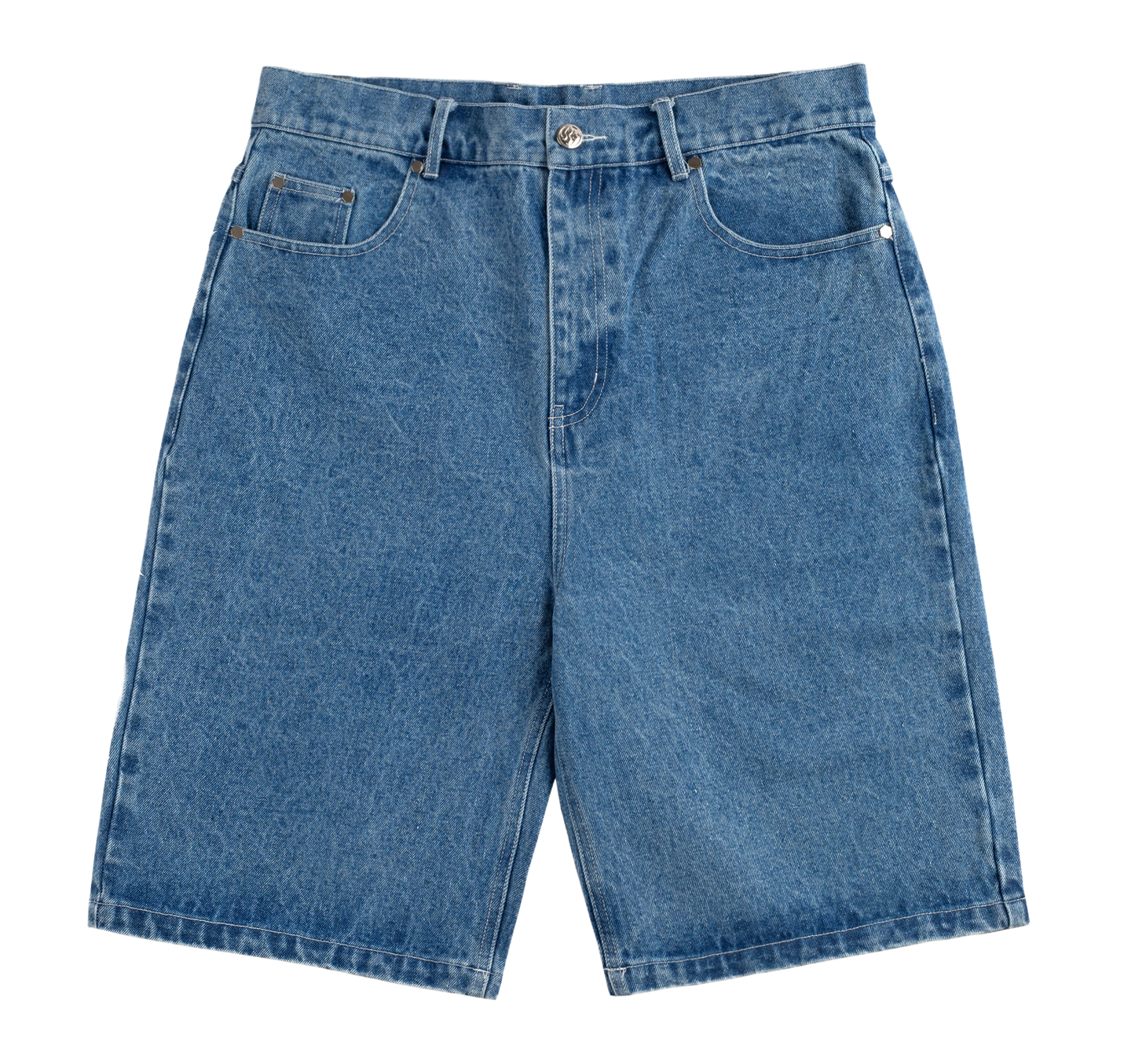 TRIBAL DENIM SHORTS