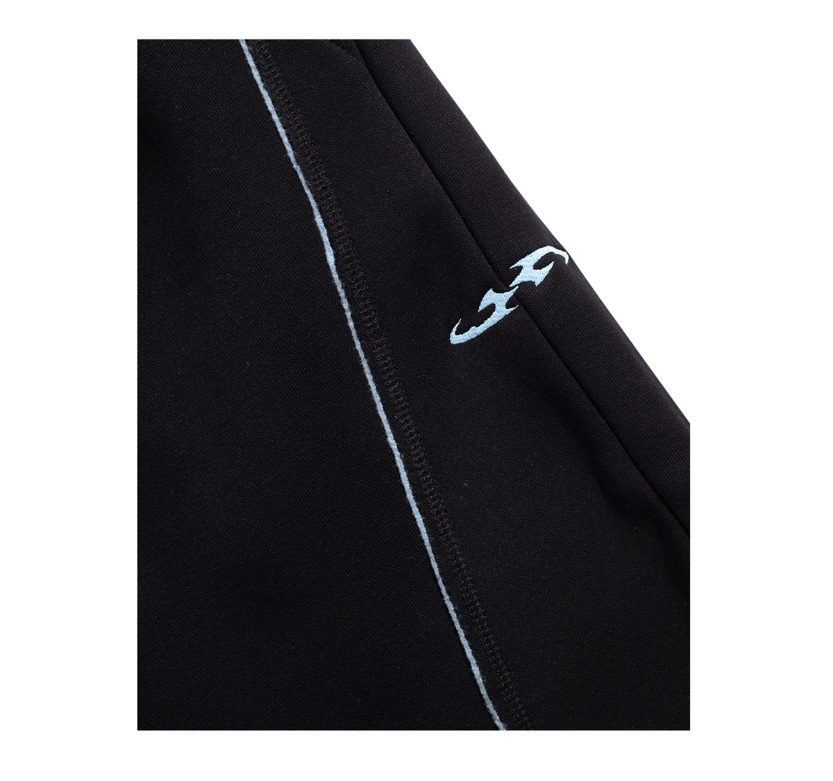CARVE SHORTS - BLACK / BLUE