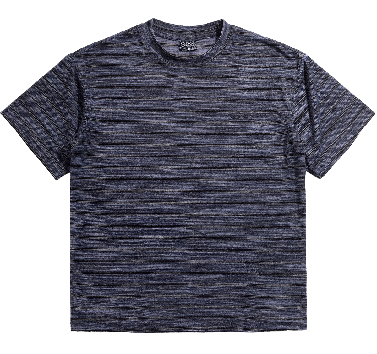 LUSH T-SHIRT - NAVY MARLE