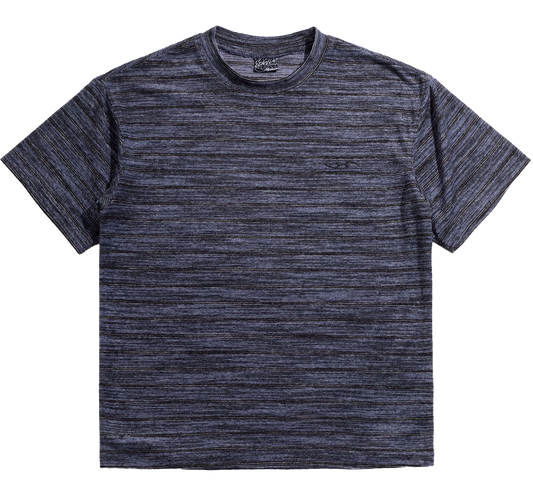 LUSH T-SHIRT - NAVY MARLE