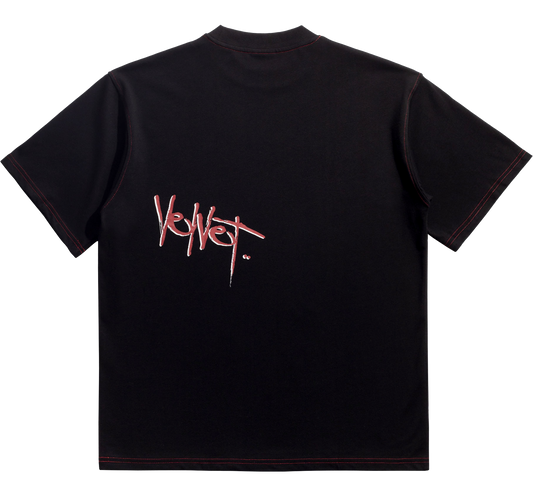 PAINT T-SHIRT - BLACK