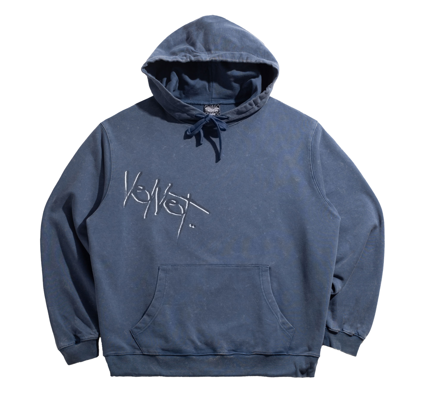 PAINT HOODIE - WASHED BLUE