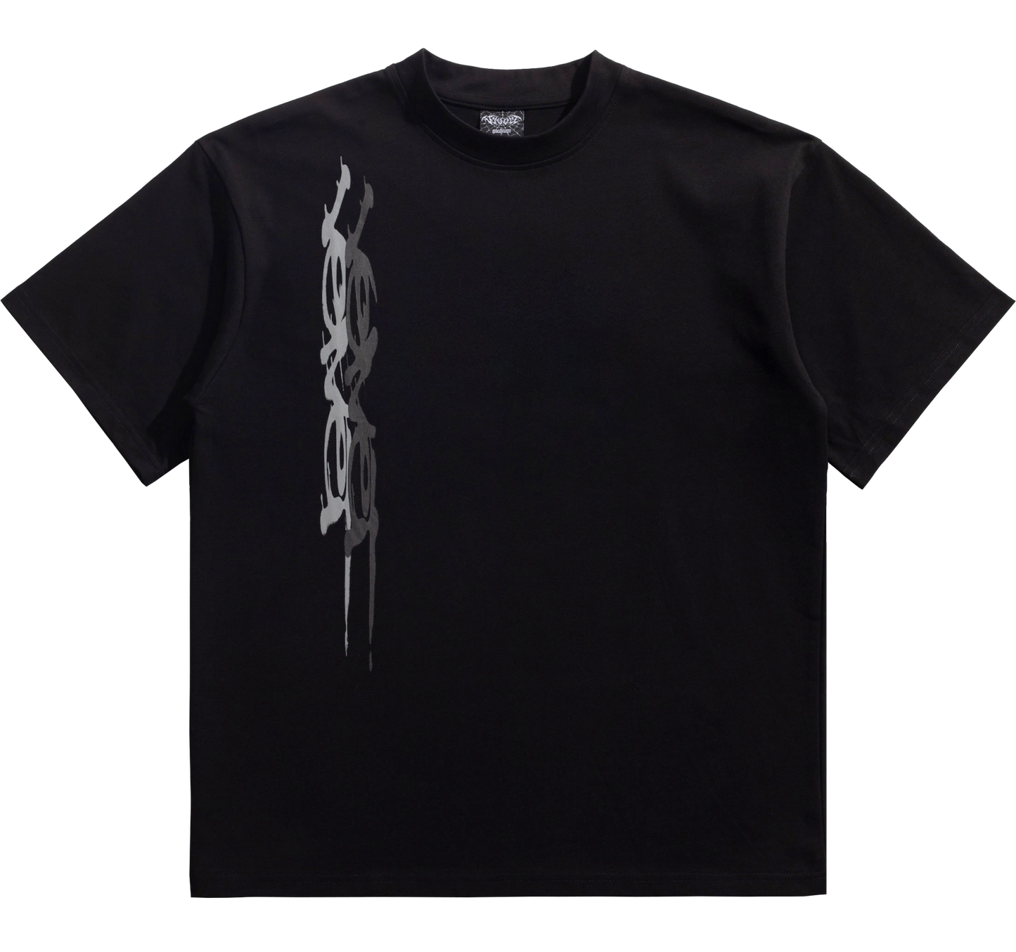 SMUDGE T-SHIRT - BLACK