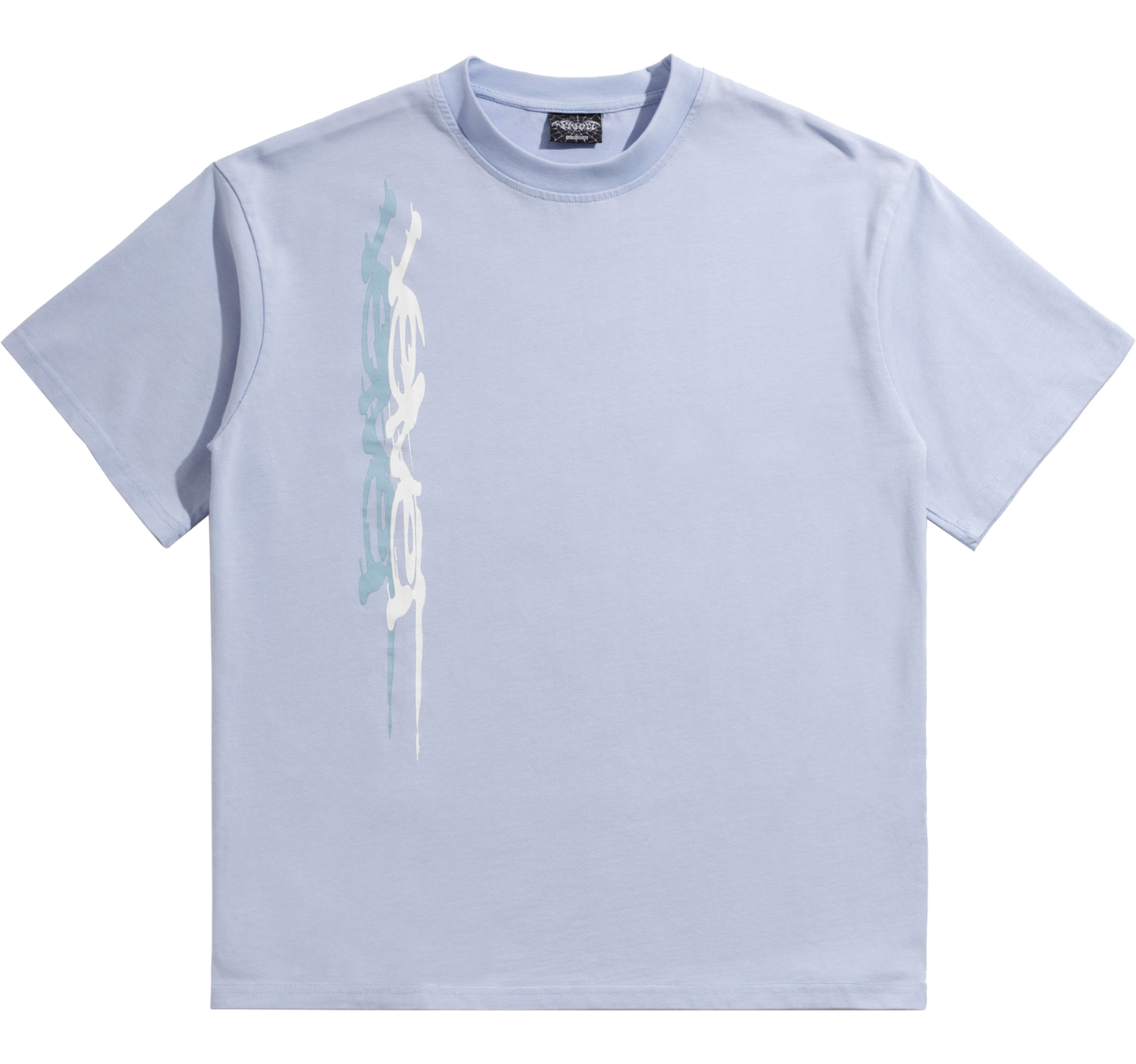 SMUDGE T-SHIRT - WASHED SAPPHIRE