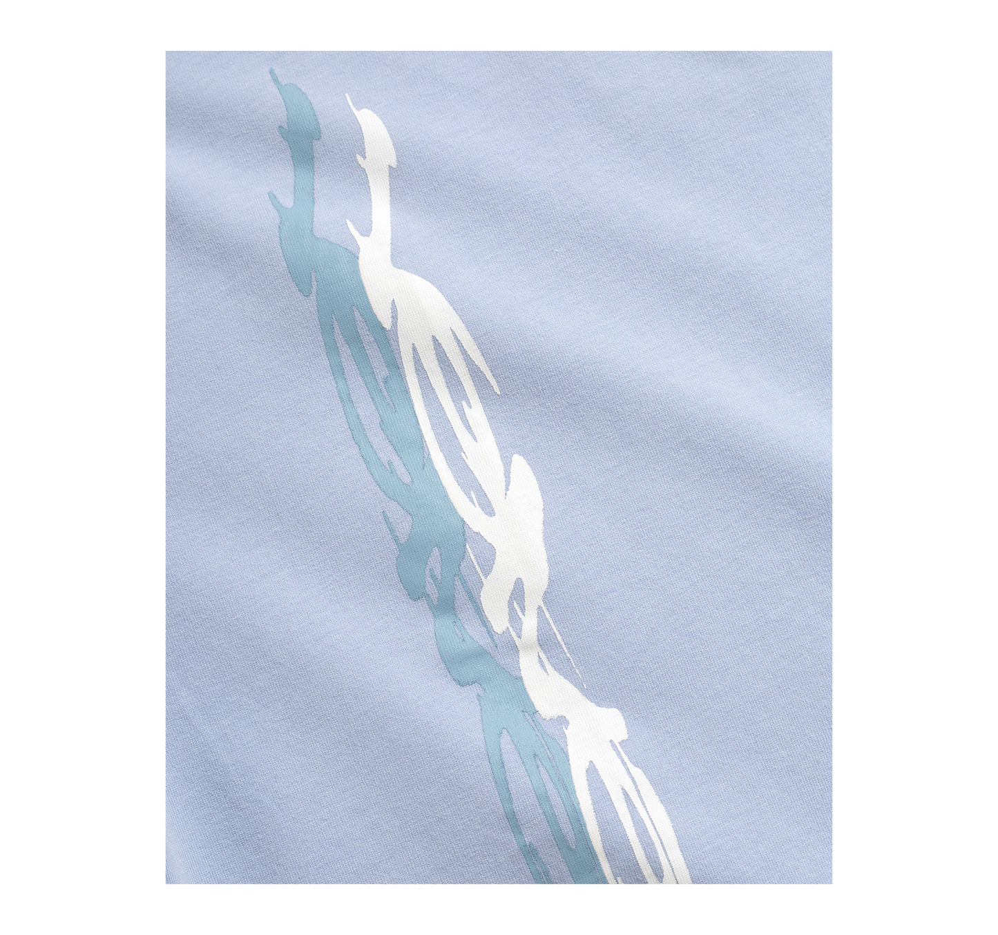 SMUDGE T-SHIRT - WASHED SAPPHIRE