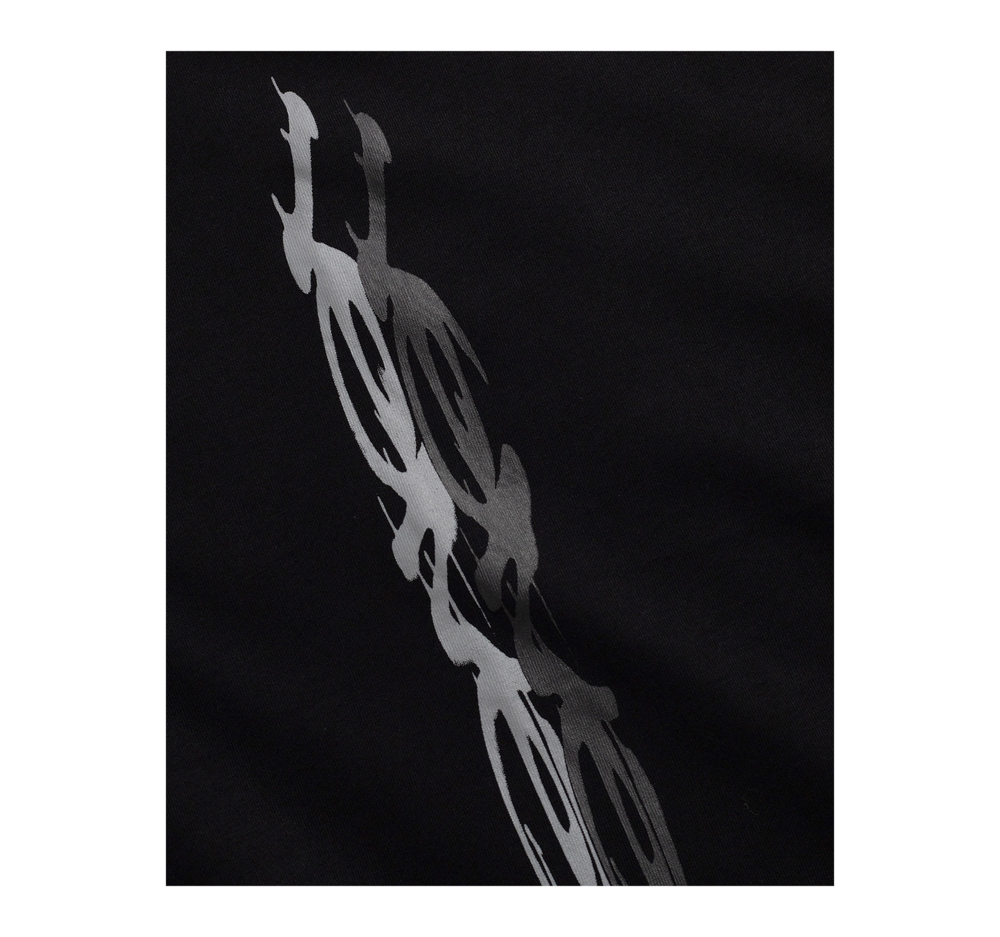 SMUDGE T-SHIRT - BLACK